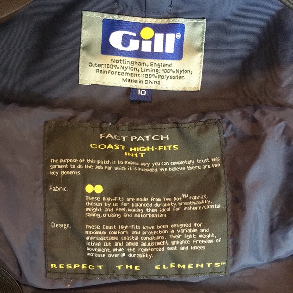 GILL | Women's Sailing Bibs Overalls Coveralls - Picture 17 of 17